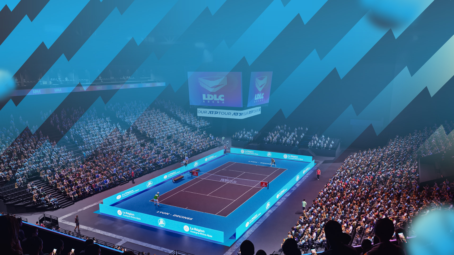 Grand Prix tennis Auvergne Rhône Alpes LDLC Arena