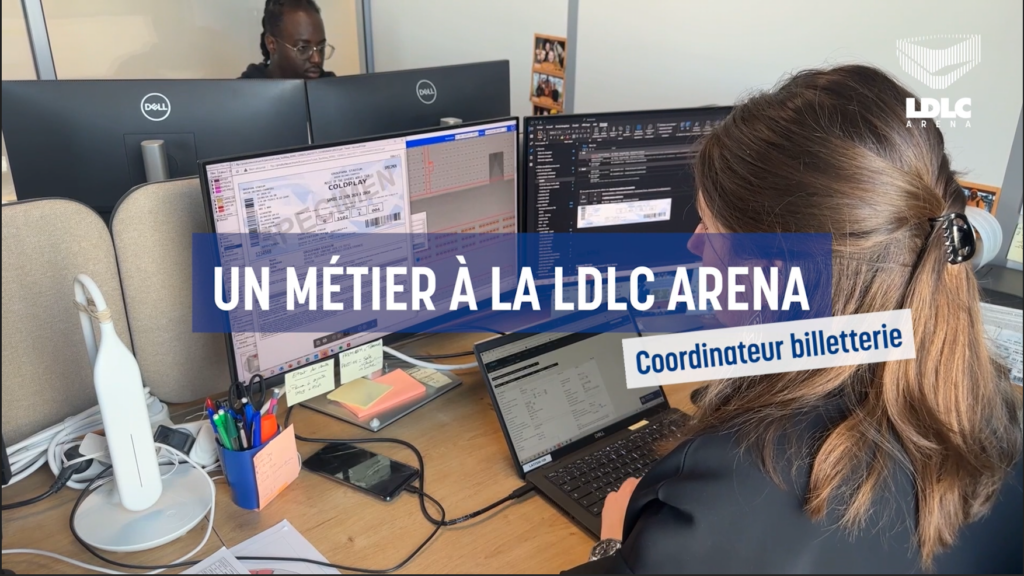 Metier LDLC Arena Coordinateur billetterie