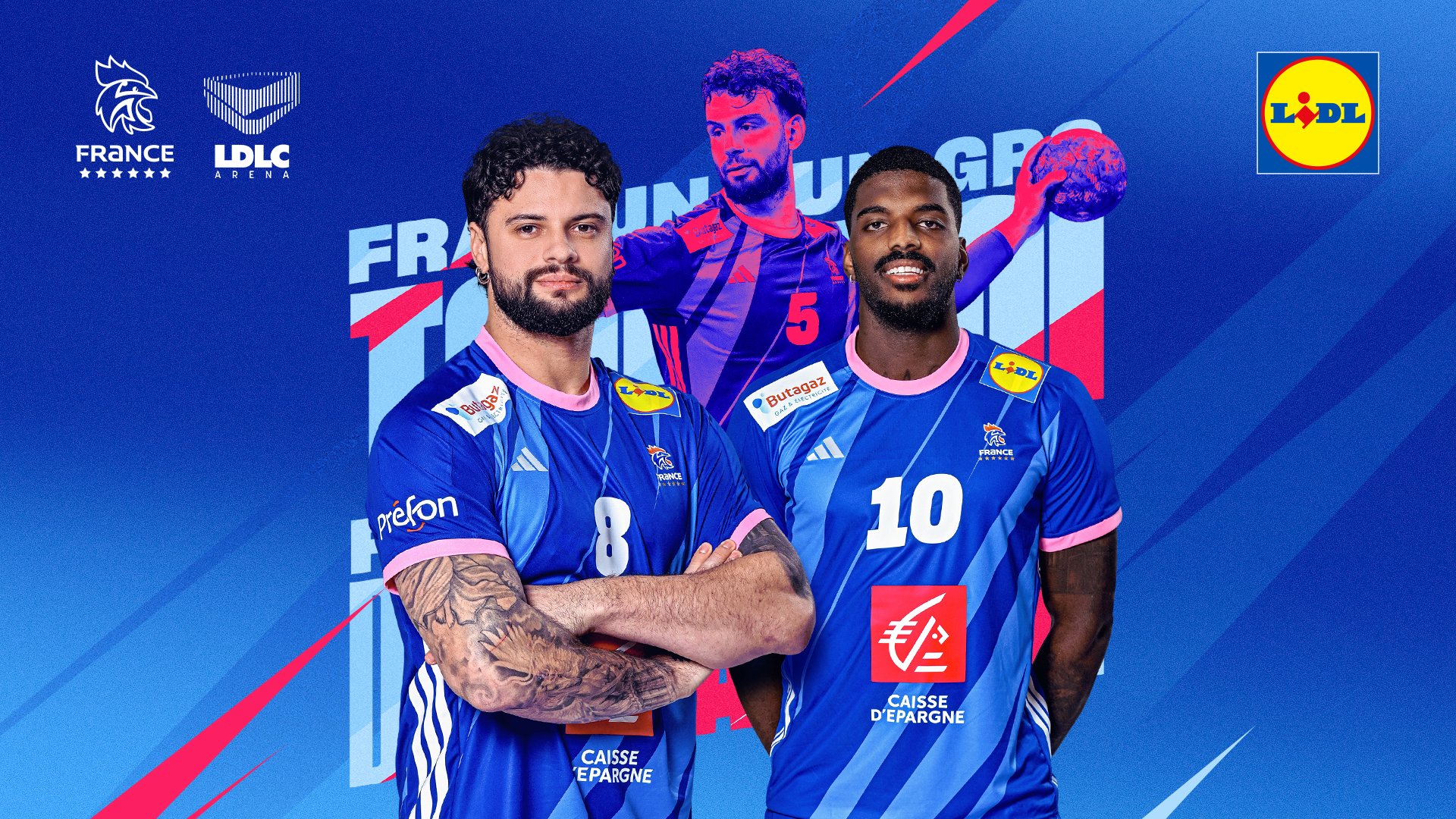 Affiche Lidl Tournoi de France en concert à la LDLC Arena