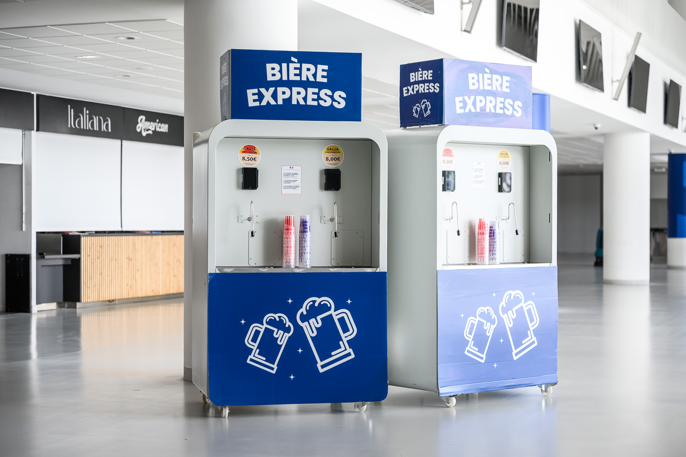 Distributeurs automatiques de bières LDLC Arena