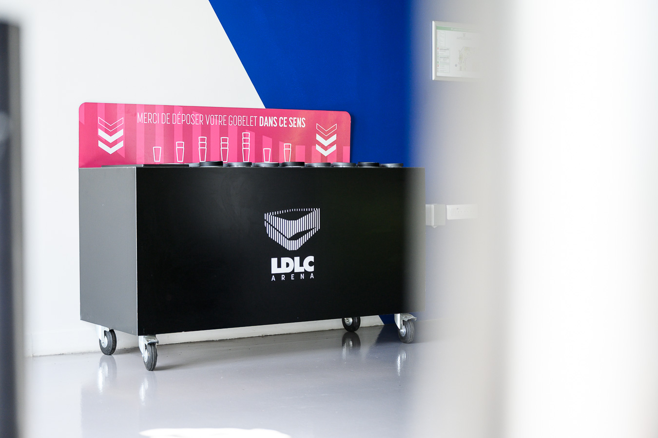 Récupérateurs ecocup LDLC Arena